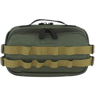 Hunter Explorer Multitaschen Schultertasche in Grün