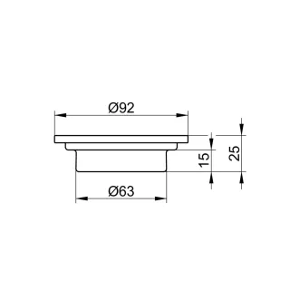 Keuco Echtkristall-Schale E90, 19055, 19055009000 19055009000