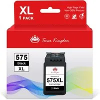 Toner Kingdom Patronen für Canon PG-575 XL Pixma TS3750i TS3751i 3551i TR4750i Tintenpatrone (Für Canon PG-575 576 XL Pixma TS3750i TS3751i 3551i TR4750i TR4751i, 500-tlg)