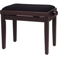 Classic Cantabile Klavierbank Classic Cantabile Pianobank Rosenholz Matt (Hochwertiger Sitzkomfort, 1-St., Sitzfläche 55 x 32 cm), Leichtgängige Spindelmechanik