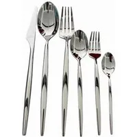 Schäfer Elektronik Besteck-Set 45 tlg. Menübesteck-Set Silber aus 18/10-Edelstahl für 6 Personen (45-tlg)