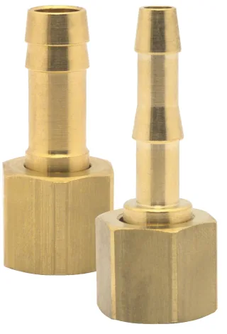 ELMAG Schlauchtülle mit Überwurfmutter IG 3/8, 9 mm, Messing 1 Stück - 46195