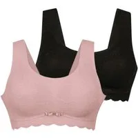 Anita since 1886 Bügelloser BH Essential Lace (Spar-Set, 2-tlg) Bralette - Blickdicht - Nahtlose Verarbeitung, Bequeme, breite Träger
