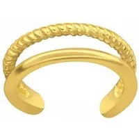 ALEXANDER YORK Ohrklemme EAR CUFF in Gold, 925 Sterling Silber