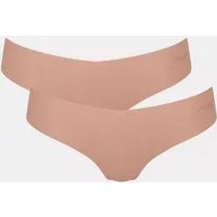 sloggi Slip ZERO Modal 2.0 Hipstring 2P (2er Pack) nahtlos und weich