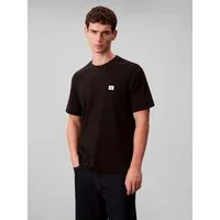 Calvin Klein Jeans T-Shirt WAFFLE BADGE TEE Regular fit mit Rundhalsausschnitt