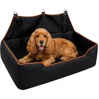 relaxdays Autositzbezug XXL Hundeautositz Rückbank & Kofferraum