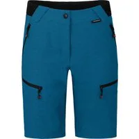 Bergson Outdoorhose PORI Bermuda Damen Wandershorts, robust, elastisch, Normalgrößen, Saphir blau
