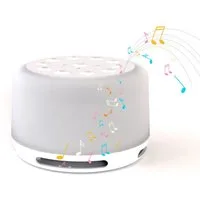 HOMEDICS SoundSleep Aura Lautsprecher Einschlafhilfe Nachtlicht Bluetooth Einschlaf- und Durchschlafhilfe (14 Naturklänge, Nachtlicht, Atemübungen, Bluetooth)