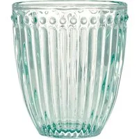 Greengate Glas Alice Glass Water cool mint 9 cm, Glas