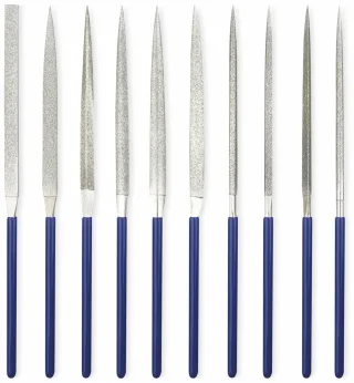 DONAU ELEKTRONIK Nadelfeilen Set M53, 10 teilig, 140 mm