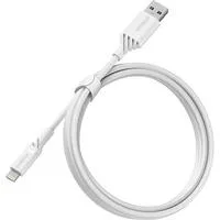 USB 2.0 Adapterkabel, USB-A Stecker > Lightning Stecker weiß, 1 Meter