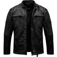 Amaci&Sons Lederjacke RALSTON Lederjacke Echtleder Herren Biker Zipper Jacke