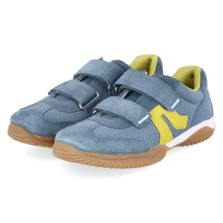 Superfit Klettschuh STORM - Gr. 30 - Blau - Synthetik, Leder & Textil