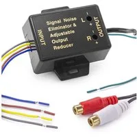 Adapter Universe Low Level Konverter Adapter Car Audio Cinch Wandler converter Auto KFZ-Adapter