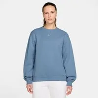 Nike Sportswear Sweatshirt W NK STDO FLC MW STD CREW mit Rundhalsausschnitt, in normaler Länge