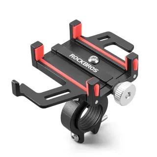 ROCKBROS Bike Holder Aluminum Alloy 360° Rotation Bracket Five Claws Stability Shockproof Easy installation Bike Phone H
