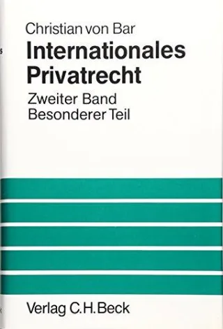 Internationales Privatrecht Bd.2 Besonderer Teil