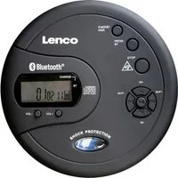 Lenco CD-300BK Tragbarer CD-Player tragbarer CD-Player