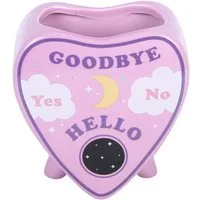Something Different Dekovase Ouija Planchette Keramik Vase violett – Hello Goodbye Kawaii Gothic