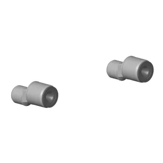 Dornbracht S-Anschluss mit Schalldämper Ersatzteile 04110403200 G1/2 x G3/4 0411040320090