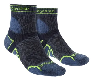 Bridgedale - Leichte Herren Laufsocken aus Merinowolle - Blau