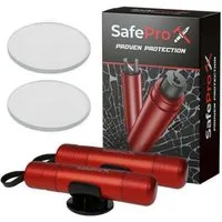 LuxusKollektion KFZ-Verbandkasten Notfallhammer Auto Gurtschneider Glasbrecher Sicherheit 2er-Pack
