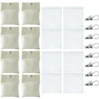 FELIXLEO Fertigteich 8er Pack Magnetische Vorhanggewichte für Outdoor und Windschutz, (1-tlg)