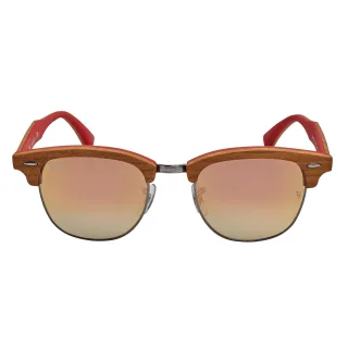 Herren Sonnenbrille Clubmaster Wood RB3016