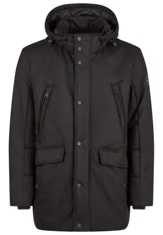 CALAMAR - Jacke Wool Look dark anthra - Gr. - 60