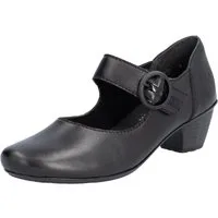 Rieker Spangenpumps, Festtagsschuh, Pumps, Trichterabsatz, mit Klettriemchen