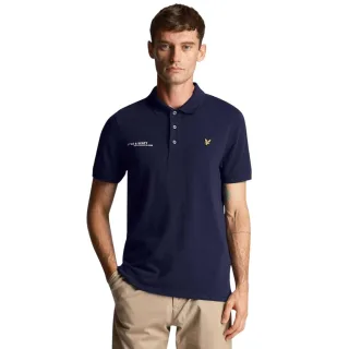 Lyle & Scott - "Ordinate" Poloshirt für Herren, kurzärmlig (Marine)