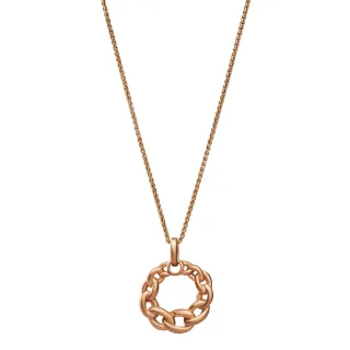 Orphelia 'Estelle' Damen-Kette mit Anhänger aus 925er Sterlingsilber, Rosé, ZH-7516/RG