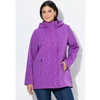 Ulla Popken Softshelljacke HYPRAR Softshelljacke wasserabweisend Kapuze