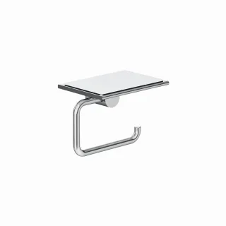 Kludi VELA R Toilettenpapierhalter mit Ablage chrom, 5897105 5897105