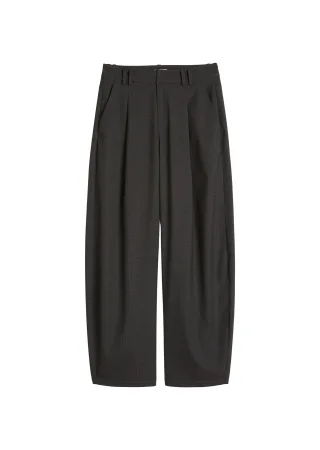 Marc OPolo DENIM - Karierte Hose relaxed Dark Grey - Gr. - S