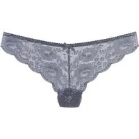 LASCANA String aus schöner Vollspitze und Schleife