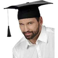 Metamorph Kostüm Doktor-Hut, Absolventenhut für Karneval Mottoparty, Doktorandenhut für examinierte Herrschaften