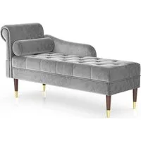 Vesgantti Chaiselongue Chaiselongue Smat Sofa mit Kissen werkzeuglose Montage für Wohnzimmer