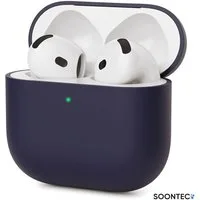 SOONTEC Kopfhörer-Schutzhülle AirPods 4 Case, Silikon