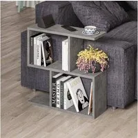 Decortie Beistelltisch Homemania, Modern Seite Ende Beistelltisch, Couchtisch, 60 x 19,5 x 60 cm