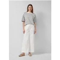 s.Oliver Culotte Hose Wide-Leg-Culotte aus Twill