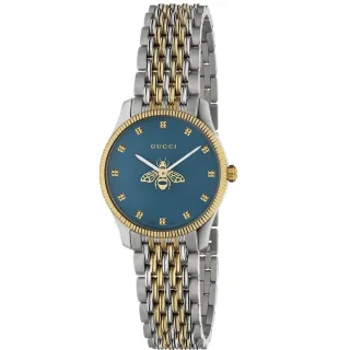 Gucci YA1265029 G-Timeless zweifarbige Damenuhr