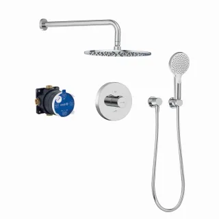 Kludi SMART PUSH Round Set chrom, 6927405-00 6927405-00