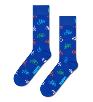 happy socks - Bike Sock Blau - Gr. - 38