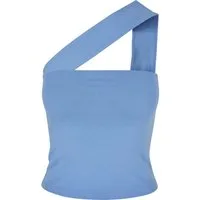 URBAN CLASSICS Yoga & Relax Shirt Urban Classics Damen Ladies One Strap Top (1-tlg)