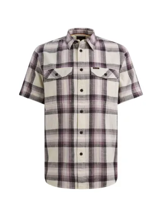PME Legend - Wrenchmen s/s Slub Block Check moonscape - Gr. - L