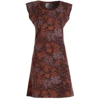 Vishes Tunikakleid Kurzarm Damen Sommer-Kleid Longshirt-Kleid Tunika-Kleid Mini-Kleid Hippie, Boho, Goa Style