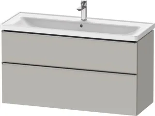 Duravit D-Neo Waschtischunterbau wandhängend Betongrau Matt 1184x452x625 mm - DE4391070070000 DE4391070070000
