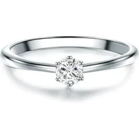 Trilani Silberring silber, mit Zirkonia